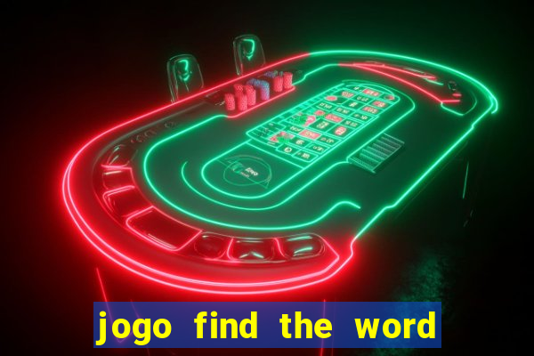 jogo find the word paga mesmo